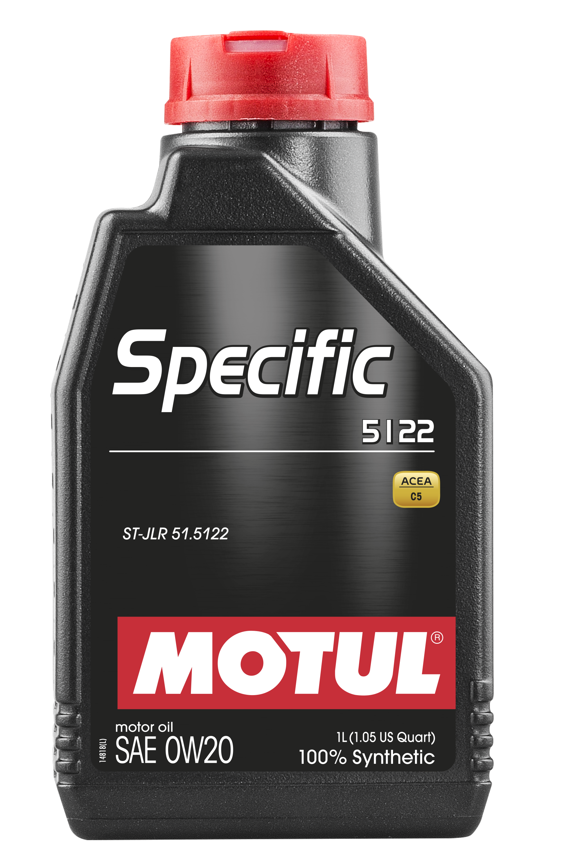 Motul 107304 - 1L OEM Synthetic Engine Oil ACEA A1/B1 Specific 5122 0W20