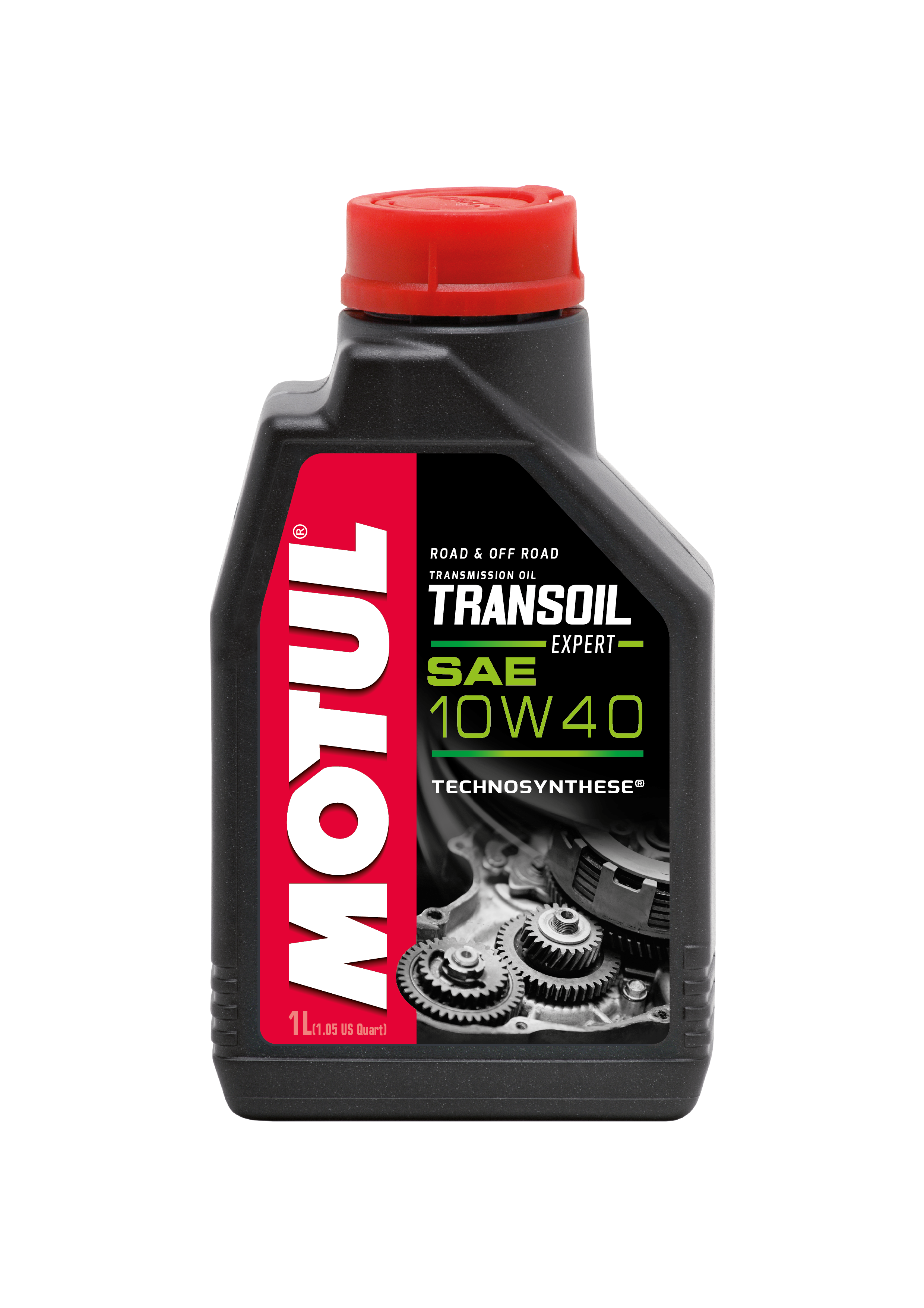 Motul 105895 - 1L Powersport TRANSOIL Expert SAE 10W40 Technosynthese Fluid for Gearboxes
