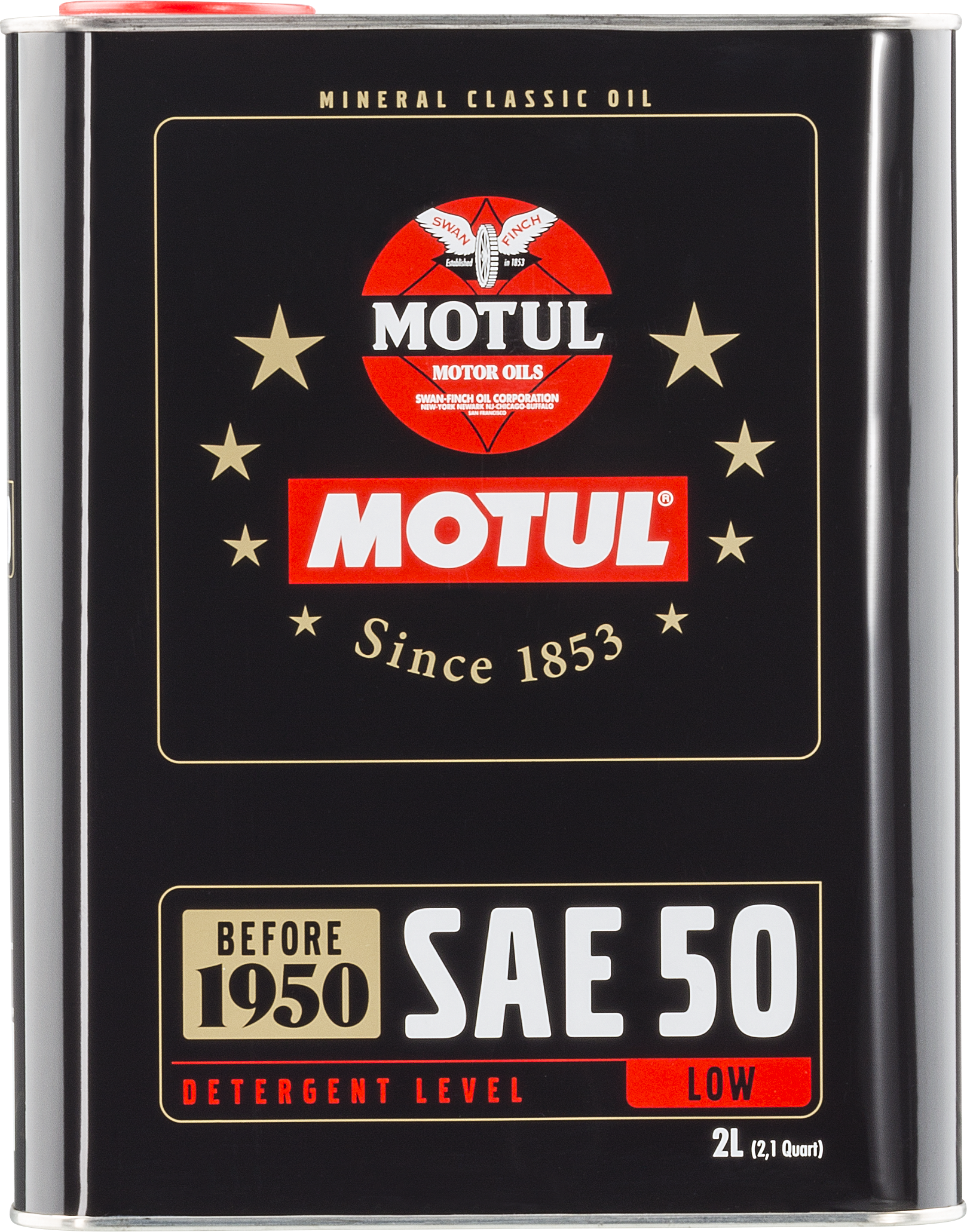Motul 104510 - Classic SAE 50 Oil - 2L Motul 104510 - Classic SAE 50 Oil - 2L