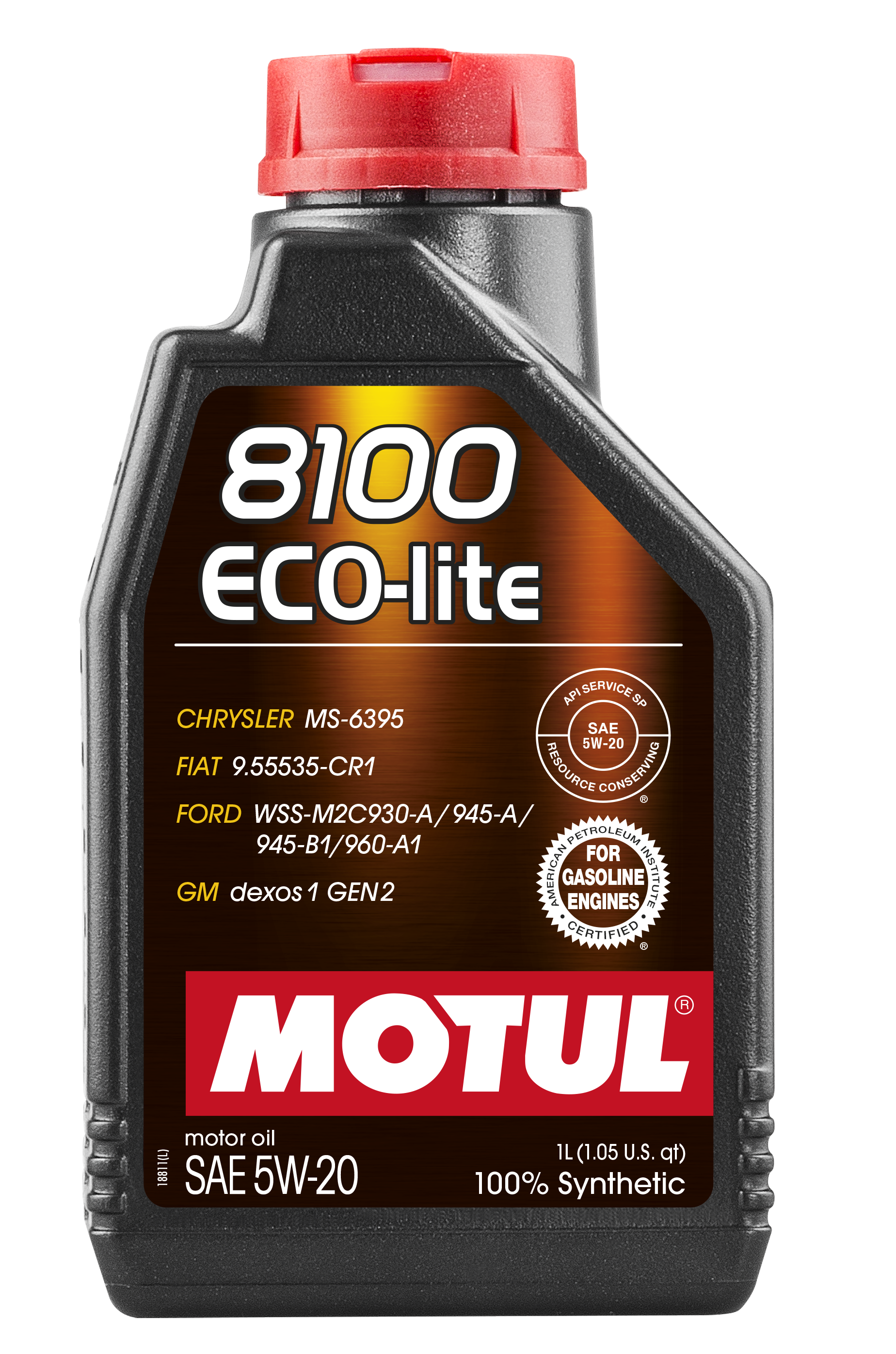 Motul 109102 - 8100 ECO-LITE 5W20 12X1L Motul 109102 - 8100 ECO-LITE 5W20 12X1L