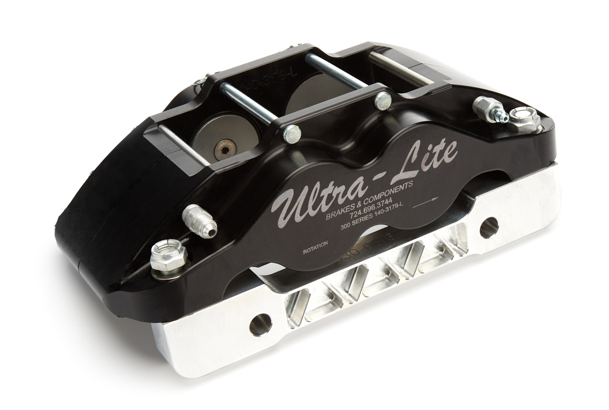 Mpd Racing MPD17100 - Brake Caliper Radial Mnt Black Alum Left Side