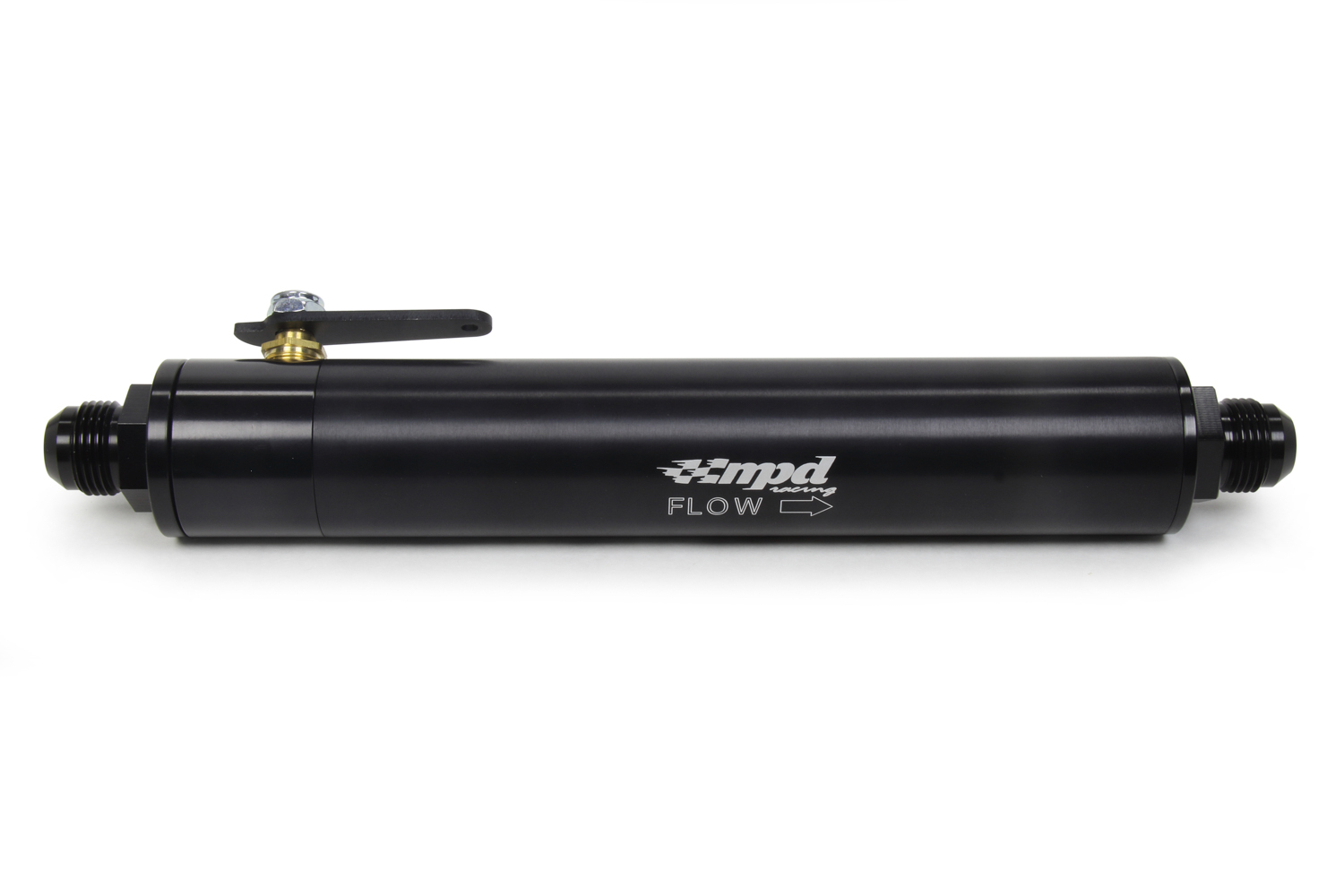 Mpd Racing MPD72412 - Fuel Filter -12 With Shut Off 100 Micron SS