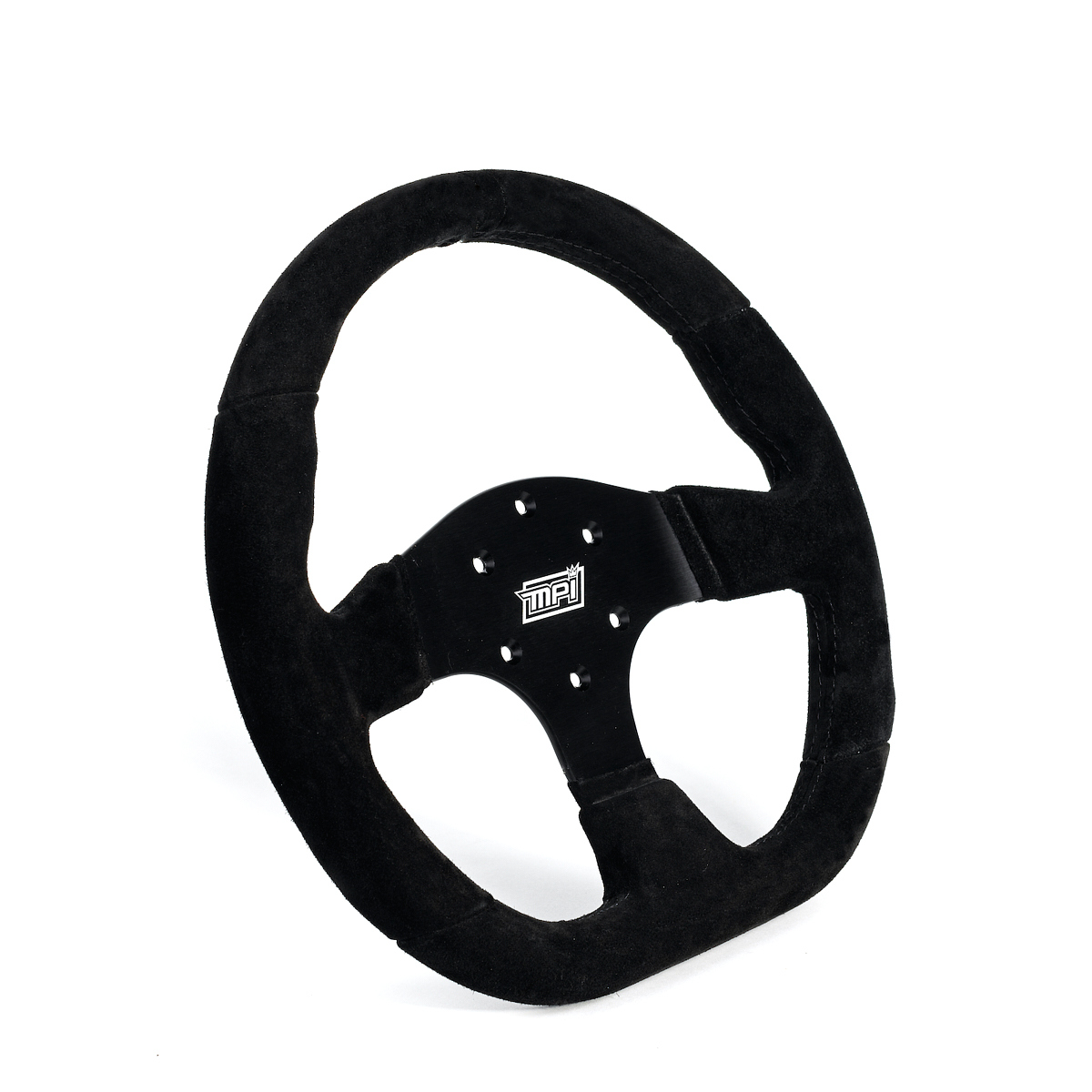 Mpi USA MPI-GT2-13-B - Touring Steering Wheel 13in Full Black D Shaped