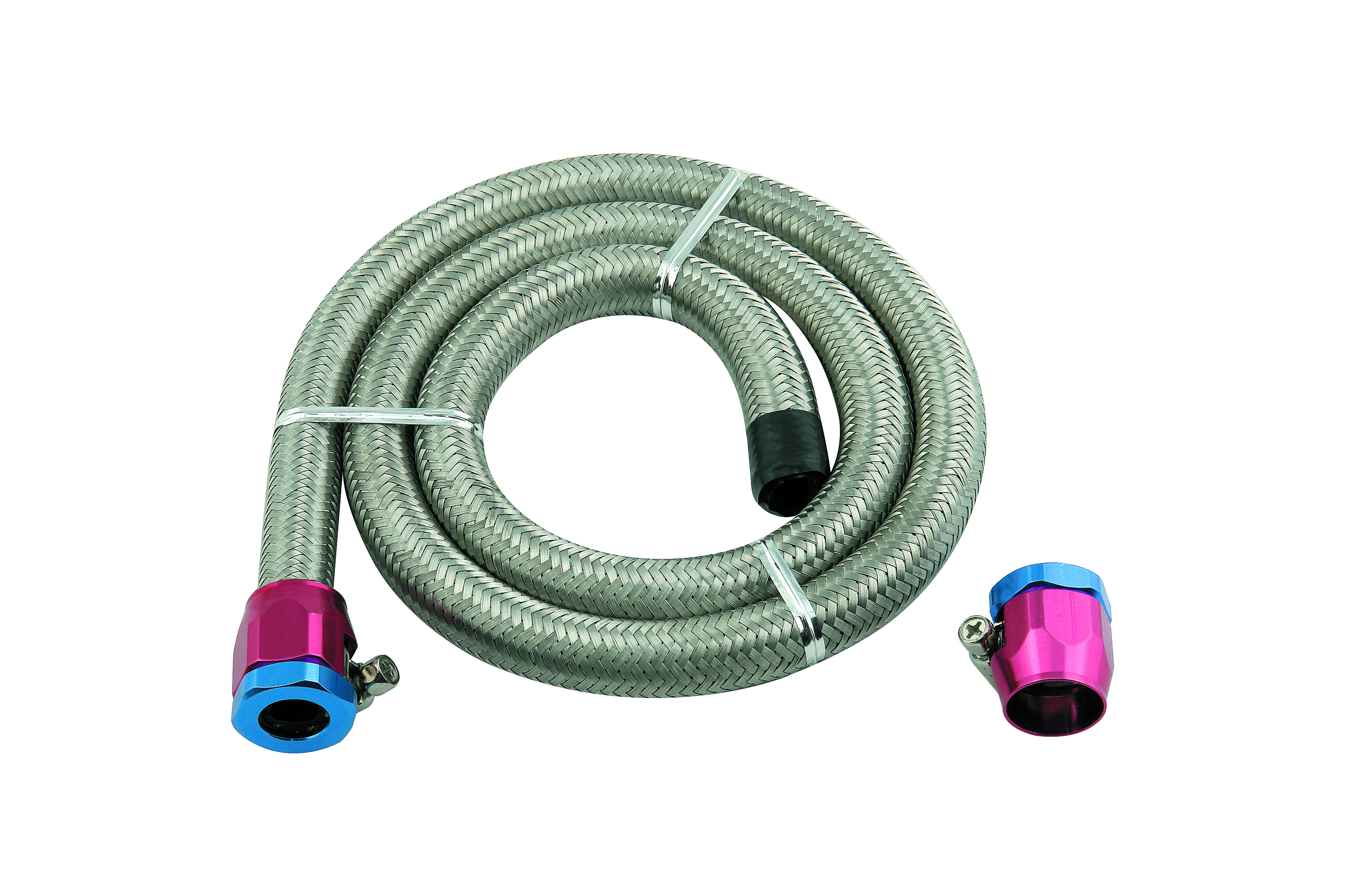 Mr. Gasket 1526 - Steel Braided Fuel Line Kit