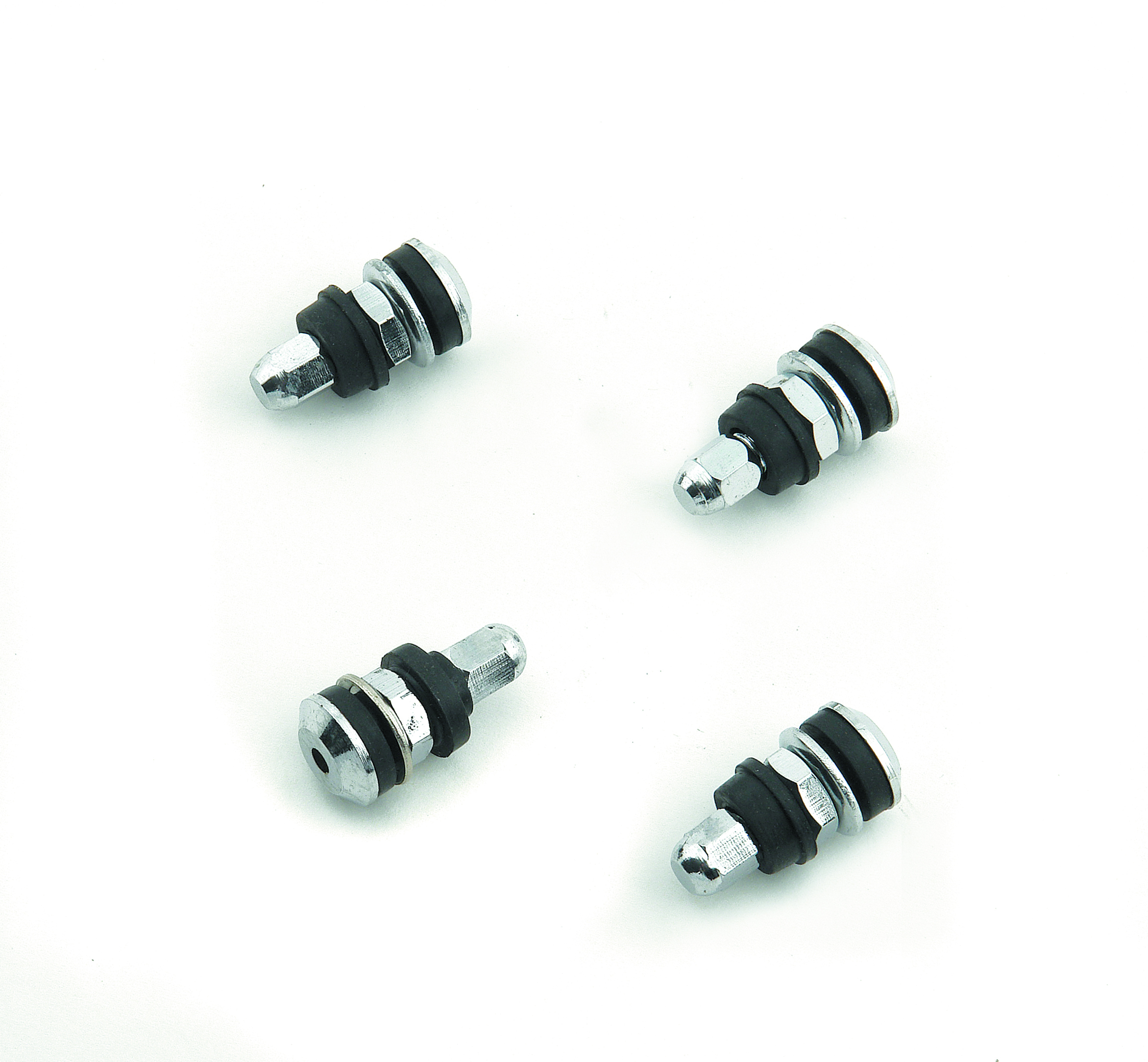 Mr. Gasket 1957MRG - Straight Chrome Tire Valve Stems