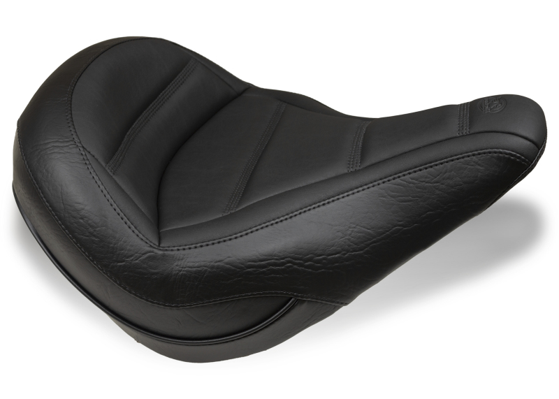 Mustang Motorcycle 75061 - Mustang 18-21 Harley Softail Slim Standard Touring Solo Seat - Black