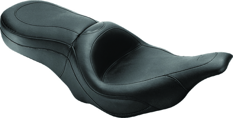 Mustang Motorcycle 75454 - Mustang 97-07 Harley Electra Glide,Road Glide Sport Touring 1PC Seat - Black