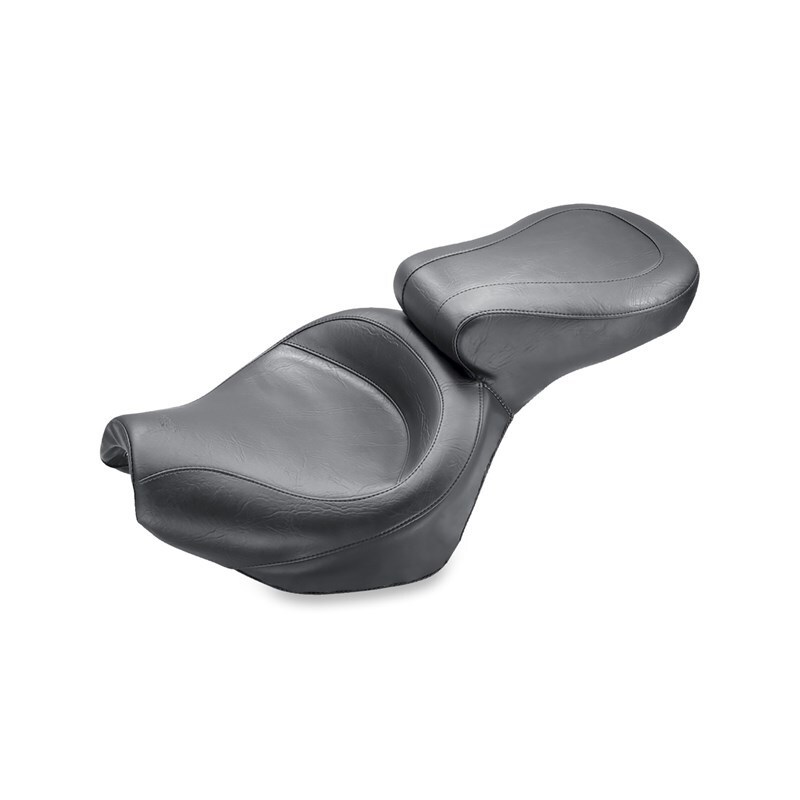 Mustang Motorcycle 75261 - Mustang 87-04 Suzuki VS1400 Intruder, 05-08 S83 Standard Touring 1PC Seat - Black