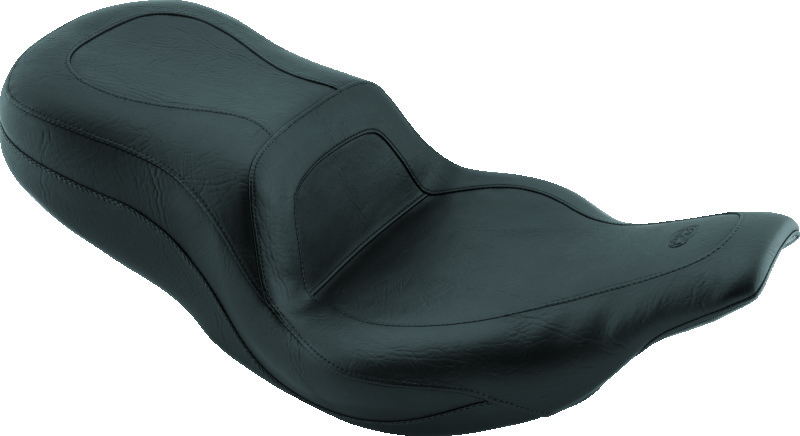 Mustang Motorcycle 75235 - Mustang 89-96 Harley Electra Glide, Tour Glide Sport Touring 1PC Seat - Black