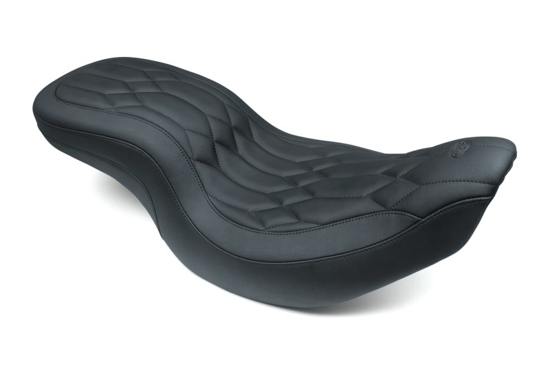 Mustang Motorcycle 75397 - Mustang 14-21 Indian Chieftain,Chief,Roadmaster,Vt Wide Tripper 1PC Seat w/Diamond Stitch - Black Mustang Motorcycle 75397 - Mustang 14-21 Indian Chieftain,Chief,Roadmaster,Vt Wide Tripper 1PC Seat w/Diamond Stitch - Black