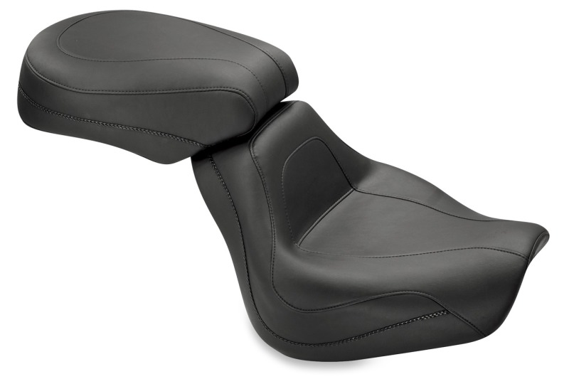 Mustang Motorcycle 75203 - Mustang 00-07 Harley Softail Deuce Sport Touring Solo Seat - Black Mustang Motorcycle 75203 - Mustang 00-07 Harley Softail Deuce Sport Touring Solo Seat - Black