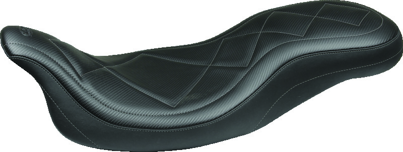 Mustang Motorcycle 75202 - Mustang 08-21 Harley Electra Glide,Rd Glide,Rd King,Str Glide Super Tripper 1PC Seat Carbon - Blac Mustang Motorcycle 75202 - Mustang 08-21 Harley Electra Glide,Rd Glide,Rd King,Str Glide Super Tripper 1PC Seat Carbon - Blac