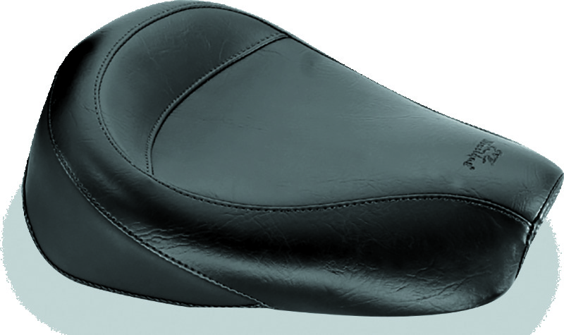 Mustang Motorcycle 75117 - Mustang 82-03 Harley Sportster Standard Touring Solo Seat - Black