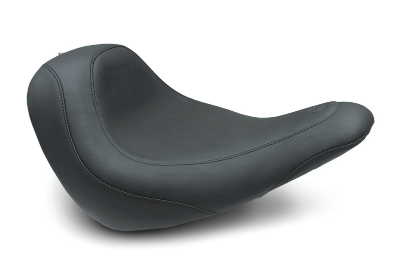 Mustang Motorcycle 75724 - Mustang 18-21 Harley Low Rider & Sport Glide Wide Tripper Solo Seat - Black