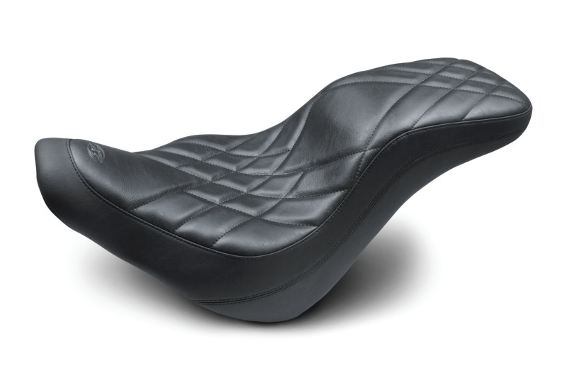 Mustang Motorcycle 75726 - Mustang 18-21 Harley Low Rider & Sport Glide DayTripper 1PC Seat Prism - Black