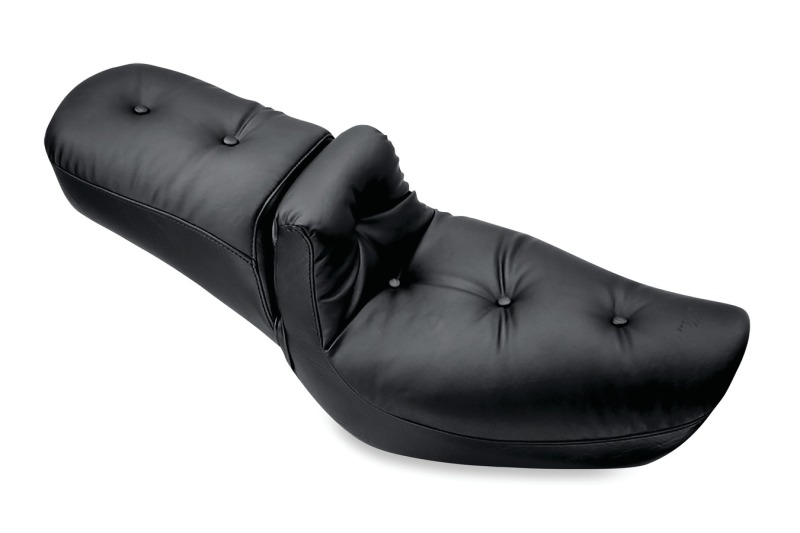 Mustang Motorcycle 75532 - Mustang 91-05 Harley Dyna Duke 1PC Seat - Black