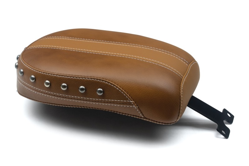Mustang Motorcycle 75393MV - Mustang 15-21 Indian Scout Standard Touring Passenger Seat w/Studs - Brown