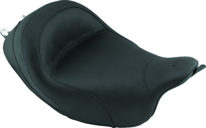 Mustang Motorcycle 76027 - Mustang 08-21 Harley Electra Glide Std, Rd Glide, Rd King, Street Glide Touring Solo Seat - Black