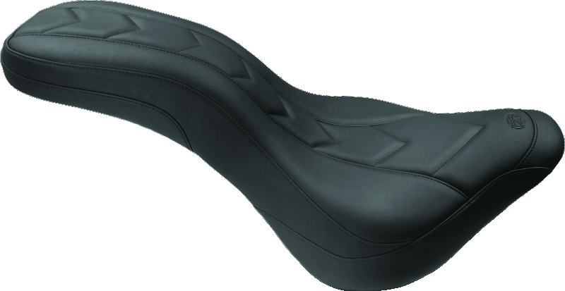 Mustang Motorcycle 75884 - Mustang 18-21 Harley Heritage Classic & Deluxe DayTripper 1PC Seat Apex - Black
