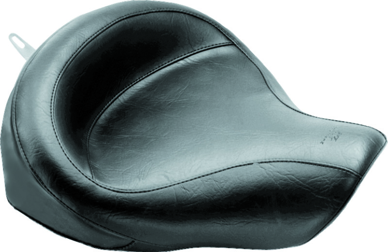 Mustang Motorcycle 76117 - Mustang 06-17 Harley Dyna Wide Touring Solo Seat - Black