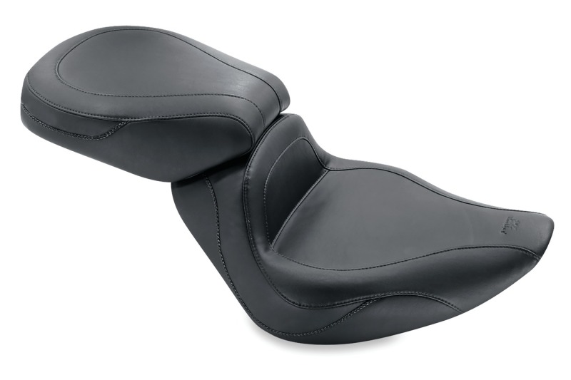 Mustang Motorcycle 76251 - Mustang 06-17 Harley Softail Wide Tire (200mm) Sport Touring Passenger Seat - Black Mustang Motorcycle 76251 - Mustang 06-17 Harley Softail Wide Tire (200mm) Sport Touring Passenger Seat - Black