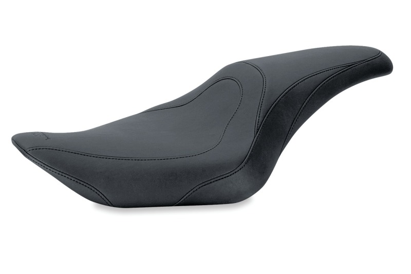 Mustang Motorcycle 76290 - Mustang 04-21 Harley Sportster Tripper Fastback 1PC Seat - Black