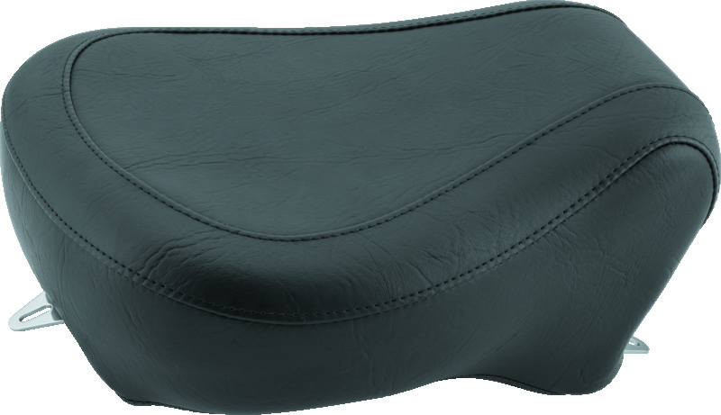 Mustang Motorcycle 75763 - Mustang 58-84 Harley FX/FL Wide Touring Passenger Seat - Black