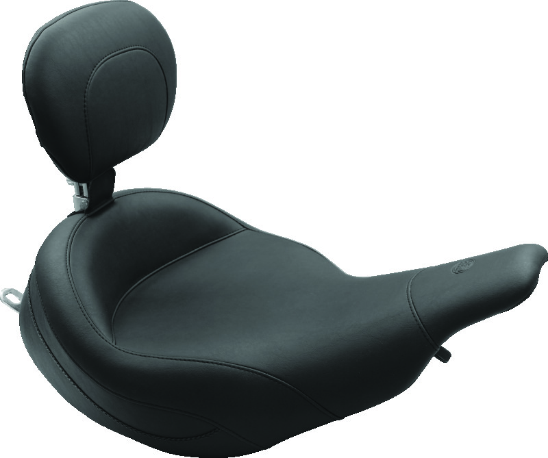 Mustang Motorcycle 76531 - Mustang 04-08 Honda VTX1800N Wide Touring 2PC Seat - Black