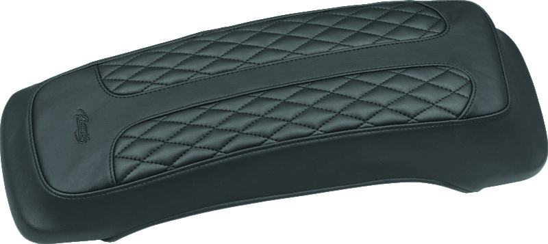 Mustang Motorcycle 77605 - Mustang 80-07 Harley Early FL Touring Saddlebag Lid Covers w/Studs- Black Mustang Motorcycle 77605 - Mustang 80-07 Harley Early FL Touring Saddlebag Lid Covers w/Studs- Black