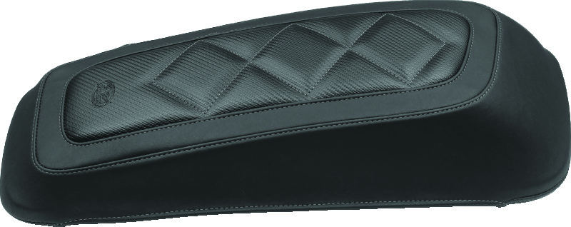 Mustang Motorcycle 77643 - Mustang 08-21 Harley FL Touring Saddlebag Lid Covers Diamond Stitch - Black Mustang Motorcycle 77643 - Mustang 08-21 Harley FL Touring Saddlebag Lid Covers Diamond Stitch - Black
