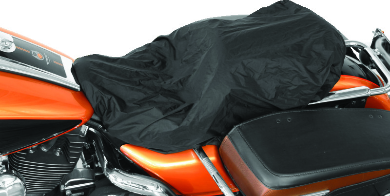Mustang Motorcycle 77598 - Mustang Harley Rain Covers Standard - Black