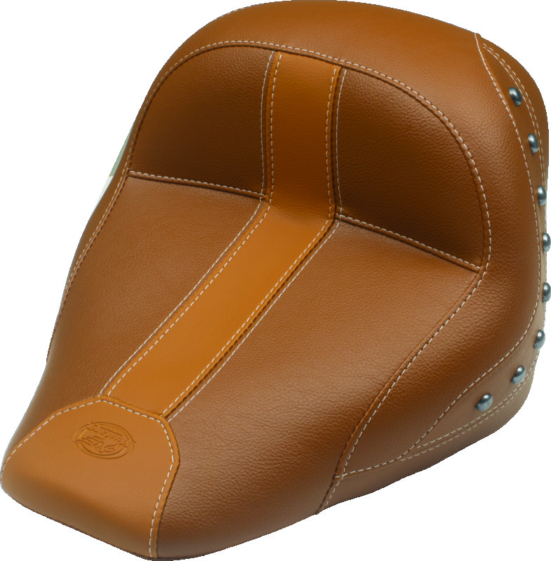 Mustang Motorcycle 79359 - Mustang 06-17 Harley Dyna Wide Touring Recessed Passenger Seat - Black