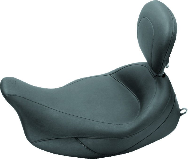 Mustang Motorcycle 79446 - Mustang 08-21 Harley Electra Glide Std,Rd Glide,Rd King,Str Glide Touring Solo Seat - Black