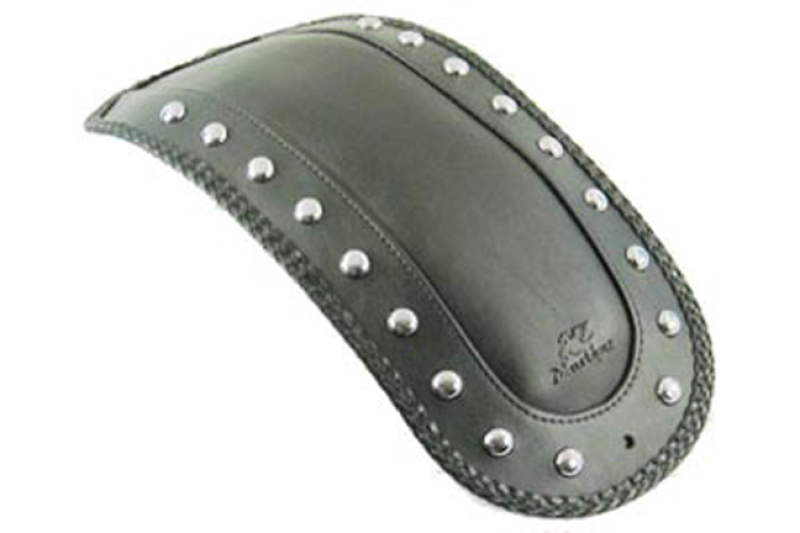 Mustang Motorcycle 78107 - Mustang 05-21 Honda VT750 Aero, 07-14 VT750C Spirit, 10-21 Phantom Fender Bib w/Studs - Black
