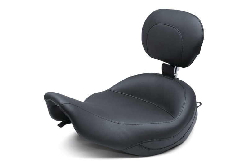 Mustang Motorcycle 79457 - Mustang 97-07 Harley Rd King, 06-07 Str Glide, 00-05 Eagle Touring Solo Seat-Black