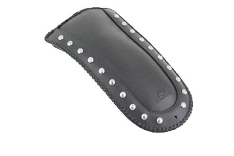 Mustang Motorcycle 78095 - Mustang 04-09 Honda VTX1300 Fender Bib w/Studs - Black
