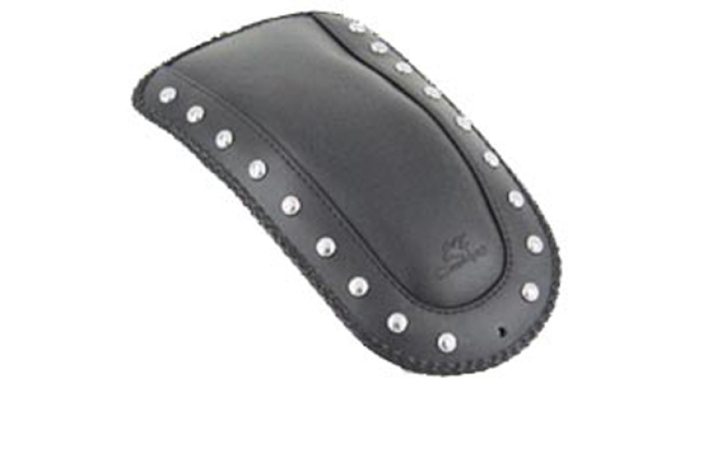 Mustang Motorcycle 78099 - Mustang 03-09 VTX1300 Retro,03-07 VTX1300S, 08-09 VTX1300T Fender Bib w/Studs - Black
