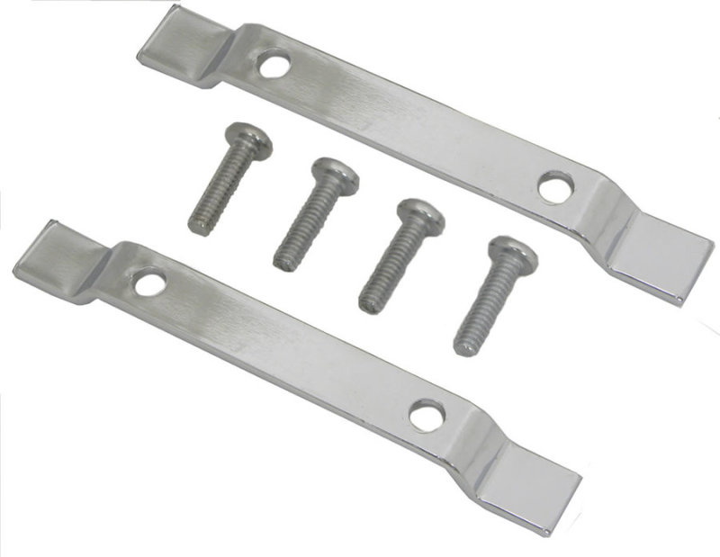 Mustang Motorcycle 78008 - Mustang Sissy Barpad Brackets(Pair) with 4 Screws