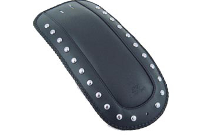 Mustang Motorcycle 78049 - Mustang 01-04 Suzuki 80 Volusia, 05-08 Boulevard C50, 08-09 C109R Fender Bib w/Studs - Black