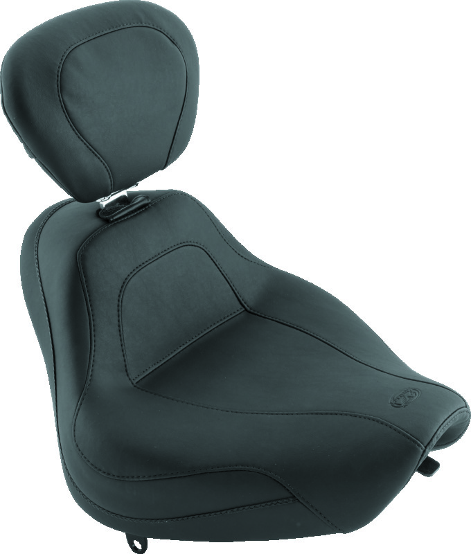 Mustang Motorcycle 83014 - Mustang 18-21 Harley Fat Bob Wide Tripper Solo Seat Diamond Stitch - Brown