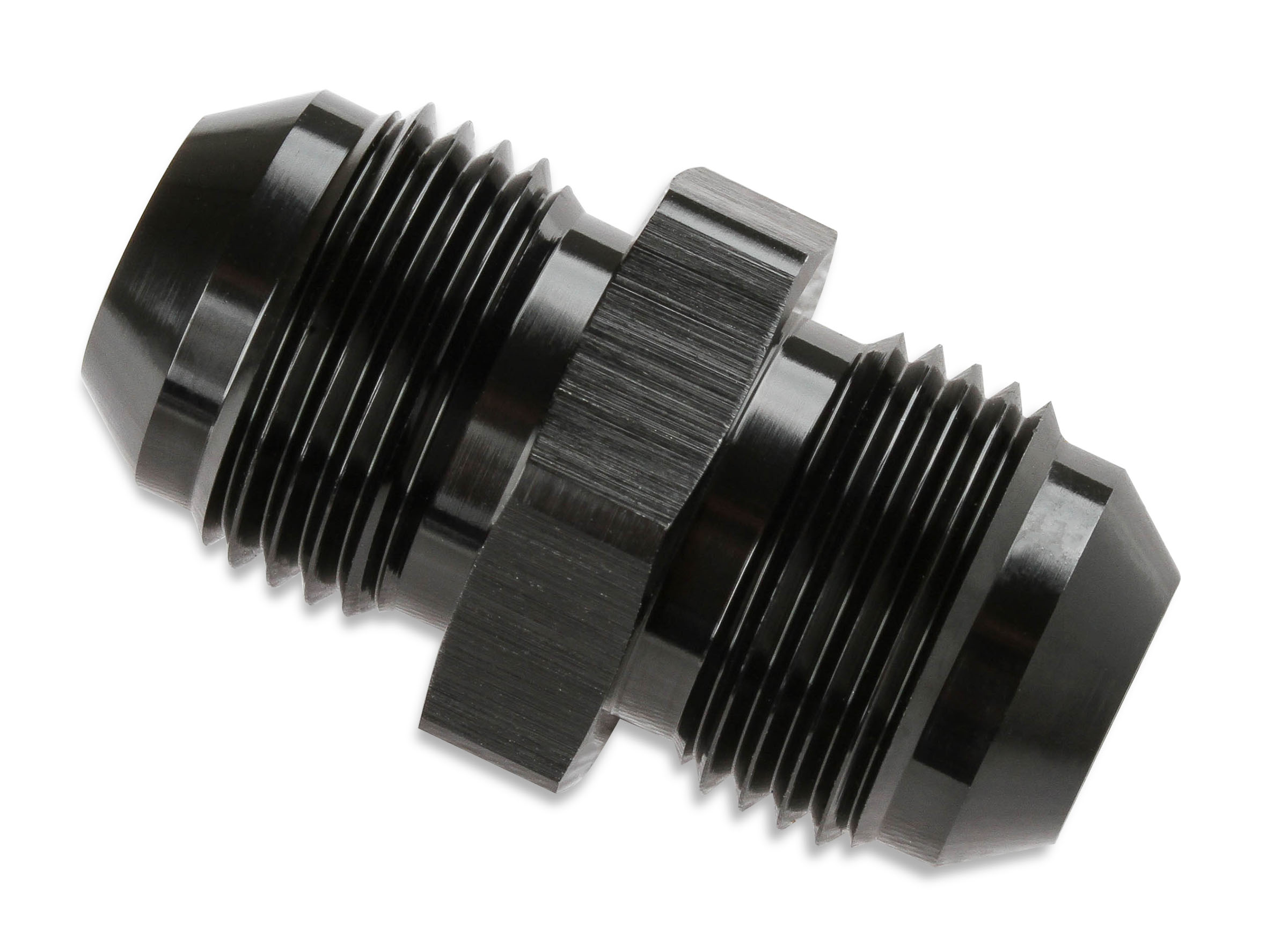 Mr. Gasket 481508-BL - 8 AN Male Union - Black Mr. Gasket 481508-BL - 8 AN Male Union - Black