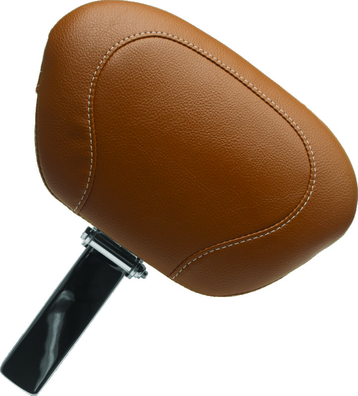 Mustang Motorcycle 79768MV - Mustang 14-21 Indian Chieftain,Vintage,Dk Horse,RdMaster,Springfield Passenger Backrest - Brown