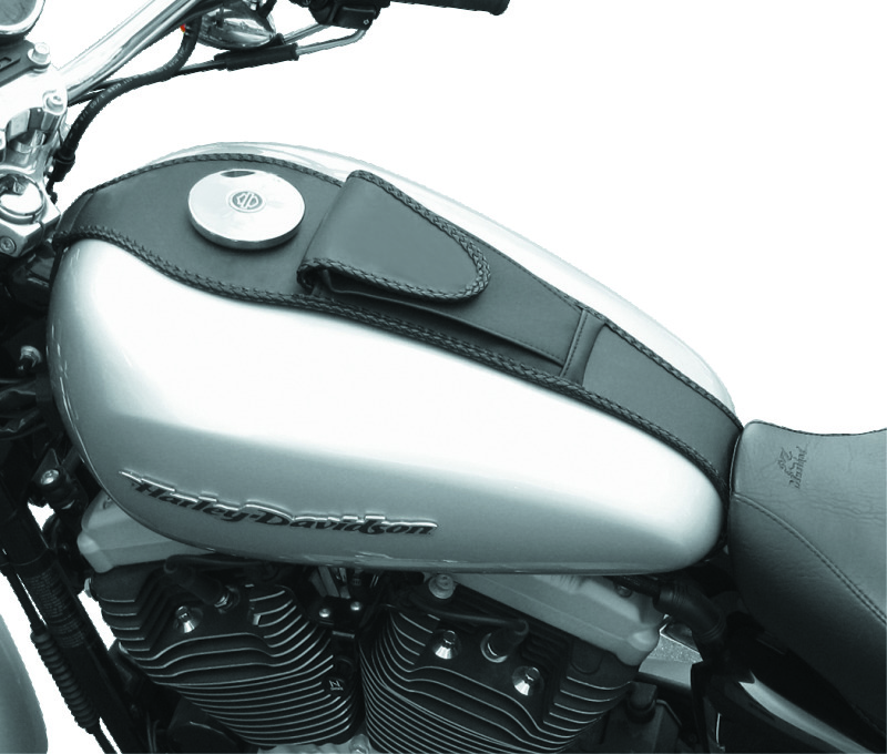 Mustang Motorcycle 79745 - Mustang 11-13 Harley Blackline,12-17 Slim/Slim S Wide Touring Solo Seat w/DBR Diamond - Black