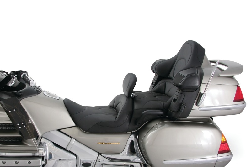 Mustang Motorcycle 79900 - Mustang 01-17 Honda Gold Wing GL1800 Standard Touring 1PC Seat - Black