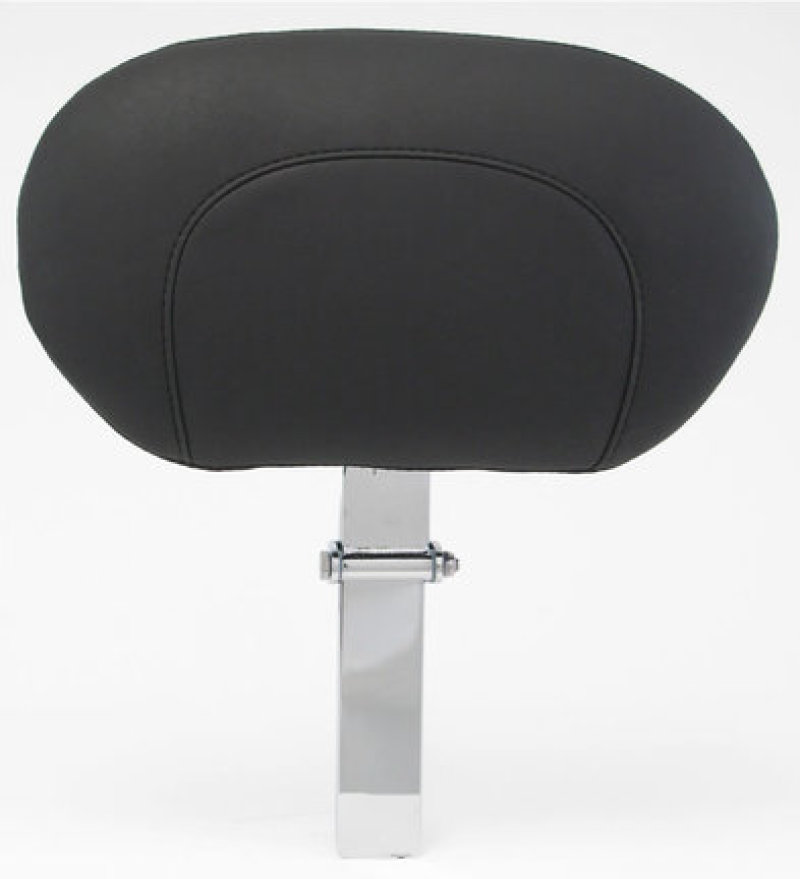 Mustang Motorcycle 79587 - Mustang 08-21 Harley Electra Glide,Rd Glide,Rd King,Str Glide Tour Driver Backrest Blk Studs - Black