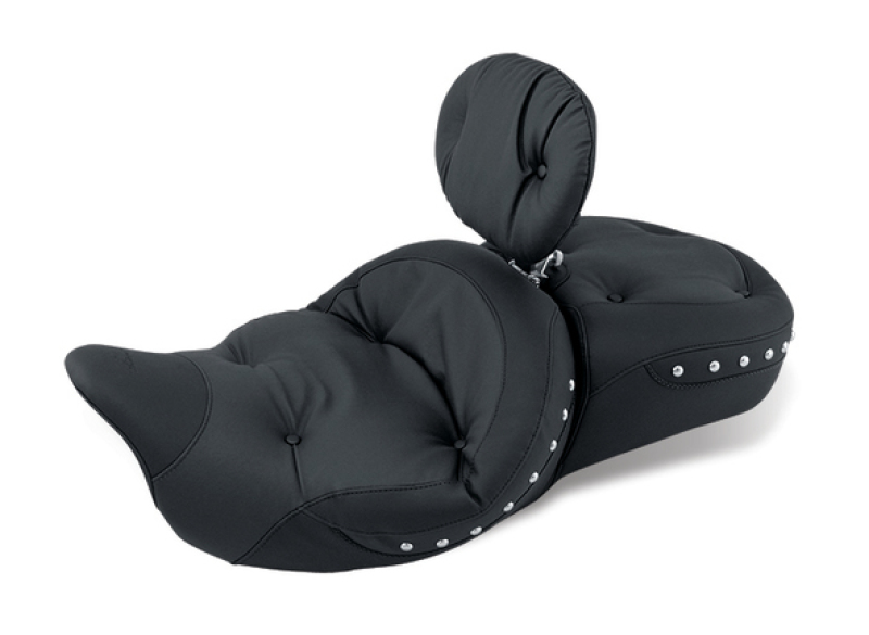 Mustang Motorcycle 79608 - Mustang 08-21 Harley Electra Glide Std,Rd Glide,Rd King,Str Glide Touring 1PC Seat w/Studs - Black Mustang Motorcycle 79608 - Mustang 08-21 Harley Electra Glide Std,Rd Glide,Rd King,Str Glide Touring 1PC Seat w/Studs - Black