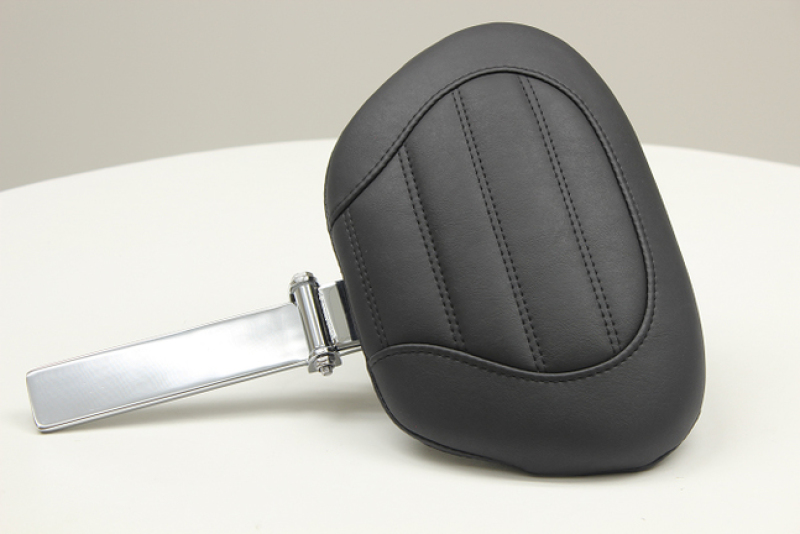 Mustang Motorcycle 79649 - Mustang 15-21 Harley Freewheeler Super Touring Driver Backrest - Black