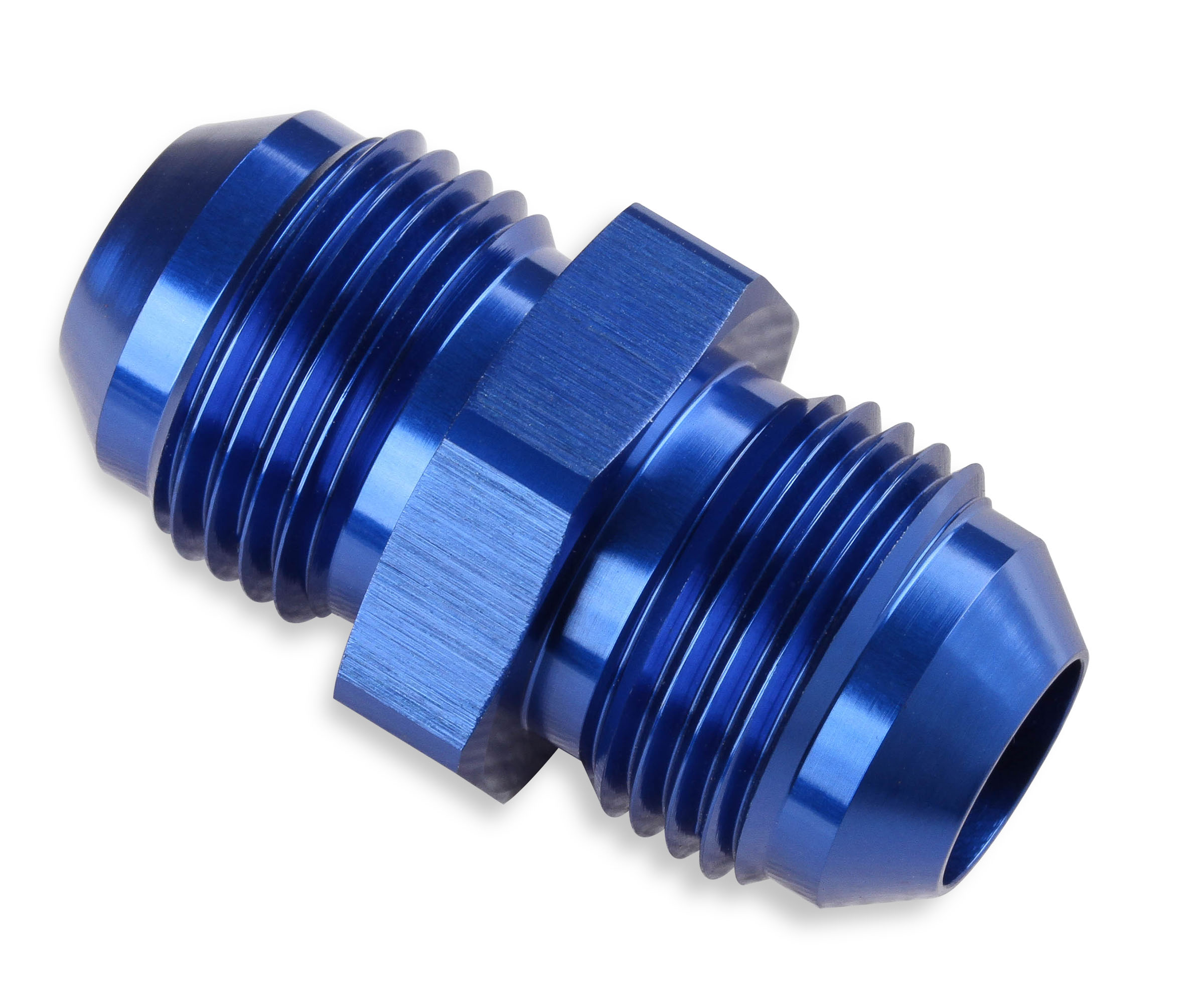 Mr. Gasket 481506 - 6 AN Male Union - Blue Mr. Gasket 481506 - 6 AN Male Union - Blue