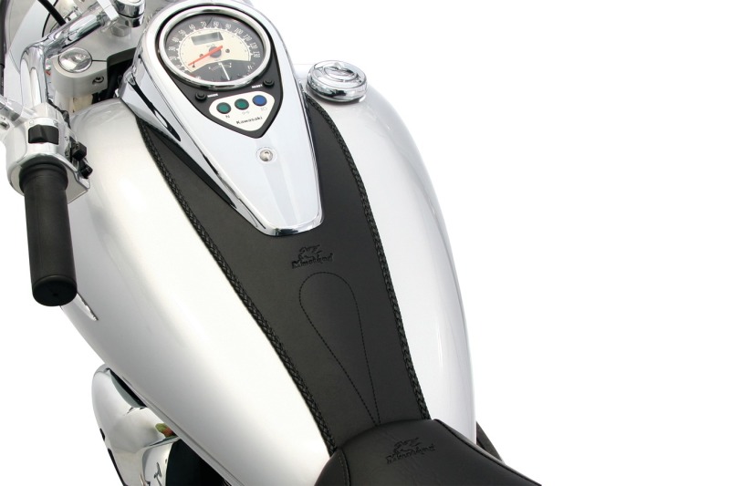 Mustang Motorcycle 93197 - Mustang Kawasaki VN900 Tank Bib - Black