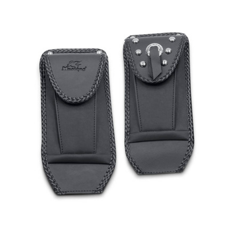 Mustang Motorcycle 93308 - Mustang 65-86 Harley Early FL Touring Tank Bib - Black